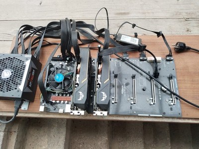 ASROCK H510 Pro BTC+ ,GigaByte GP-AP750GM Aorus, GTX 1660 Ti 6GB EVO ASUS,mining