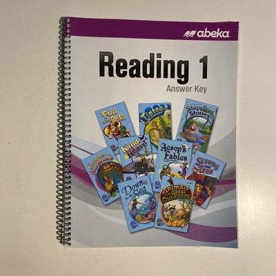Abeka Reading 1 Answer Key Homeschool Teachers Book 1st Grade 1