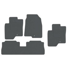 Velours Fußmatten für Opel Antara Bj. 2006 - 2017 Neu Automatten GRAU STD 3+1