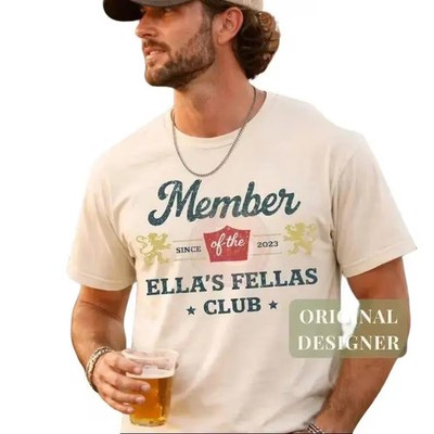 Ellas Fellas Club Western Comfort Tee Shirt Gift