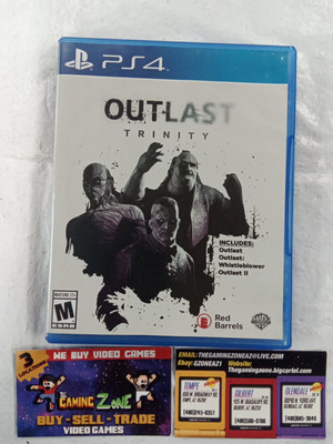(USED) Playstation 4 Outlast Trinity