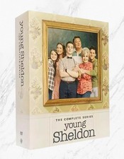 New Young Sheldon: The Complete Series Season 1-7 DVD, 2024, 14-Disc Set 