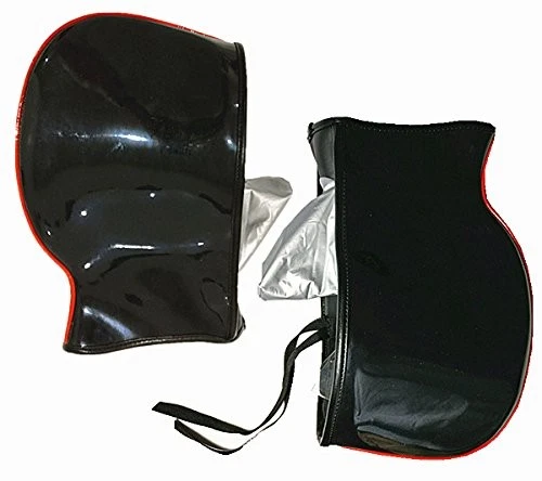 MTG NEW Handlebar Warmer Winter Motorcycle Scooter Bike Gloves Material Black