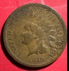 1879 US Indian Head Cent! Lower Mintage! VG Details! Old US Coin!