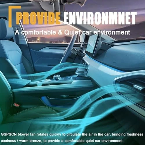 AC Blower Motor with Fan for Chevy Equinox 2006-2017, GMC Terrain 2010-2017 - Image 3 of 4