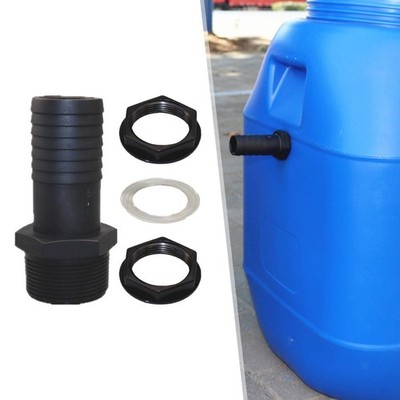 Barrel Duct Durable Fitting IBC Tank Duct for Water Tanks Ponds Rain