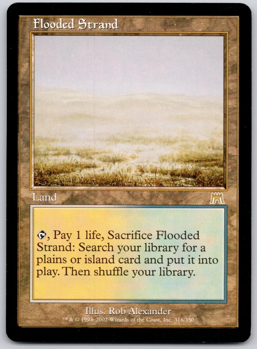 Flooded Strand Magic: The Gathering Trading Card Games in English