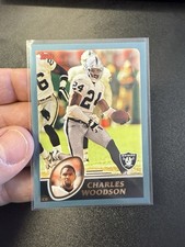 Charles Woodson 2003 Topps Football Oakland Raiders