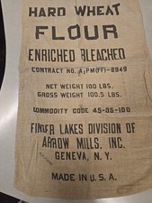 Alter Sack  -  Mehlsack  -  Flour  -  USA  -  1945  