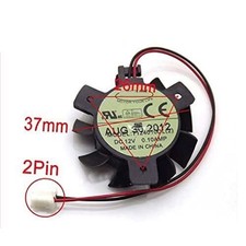 For ASUS T124010DL GT730-1GD3-V HD4550 ATI NVIDIA VGA Fan Hole Spacing 2.6cm