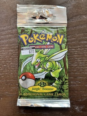 Wizards of the Coast 1999 Pokemon Jungle Booster Pack