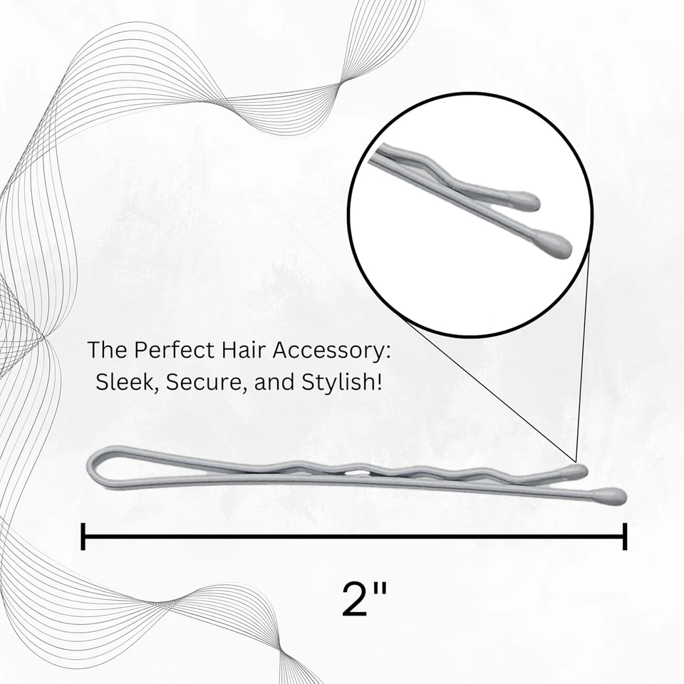 Pasadores de bobby blancos Sta-Rite - 60 unidades Foto 2 de 4