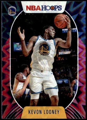 2020-21 Hoops #103 Kevon Looney Purple Explosion E1