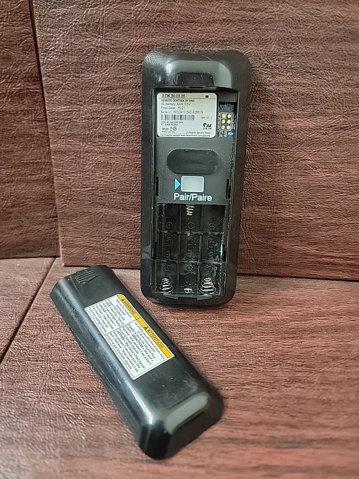 Control remoto de cama ajustable Sealy RF368B EASY ZEROG - JLDK.30.03.13 - Enciende Foto 3 de 4