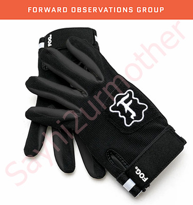 L/XL - FORWARD OBSERVATIONS GROUP GLOVES BLACK FOG DICK BEATERS