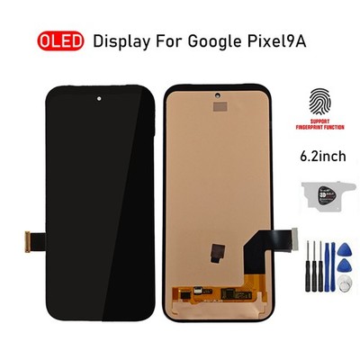 For Google Pixel9A GTF7P/GXQ96/G3Y12 OLED LCD Touch Screen Digitizer Display