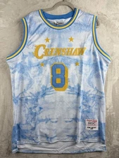 Kobe Bryant #8 LA Crenshaw Blue And White Jersey Headgear Classics Men’s XL New