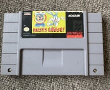 Tiny Toon Adventures Buster Busts Loose Super Nintendo SNES Authentic Working