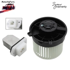 A/C Heater Blower Motor And Resistor For Nissan Rogue 2008-2013 Sentra 07-2012