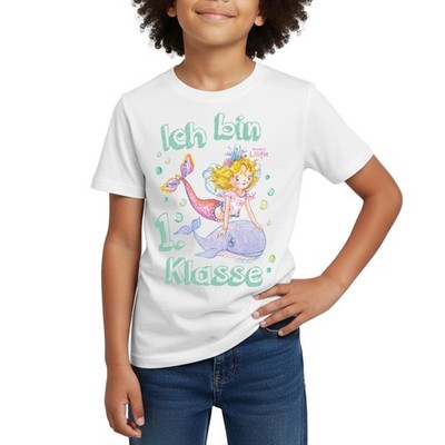 Prinzessin Lillifee Ich bin 1. Klasse Meerjungfrau Kinder T-Shirt