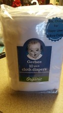 Gerber baby diapers, Burp Clothes