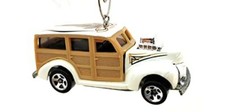 Christmas Ornament for Woody White Tan