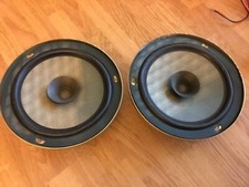 Two 6 Inches Loudspeakers, 4 Ohm, 15 Watts, Japan, New, Never Use.