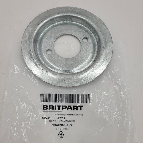 LR DEFENDER -16 DISCOVERY I RRC Front/Rear Spring Seat Part NRC9700GALV - Picture 2 of 2