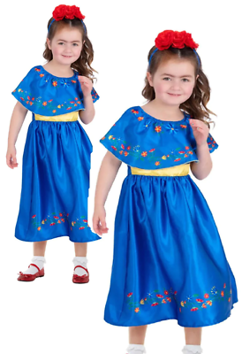 Vestito Carnevale Abiti Frida Kahlo Dress Vestito Da Frida Kahlo