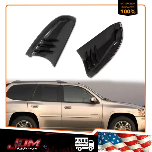 For Chevrolet Trailblazer GMC Envoy Front Mirror Turn Signal Lights Smoked Lens