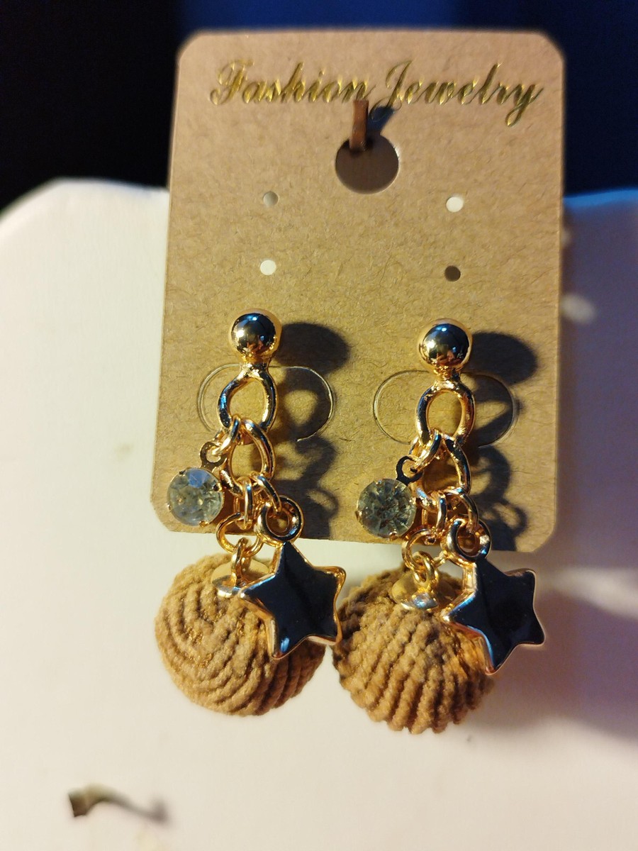 Boucles D'oreilles Pendantes Or Et Argent Tres.Or - Faites En France - Neuf Avec étiquettes