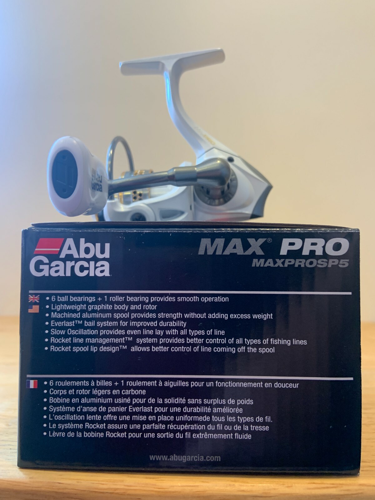 ABU GARCIA MAX PRO MAXPROSP5 SPINNING REEL