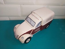 2306116 Voiture miniature boite métal vide citroën 2 cv 2cv caramels d'isigny