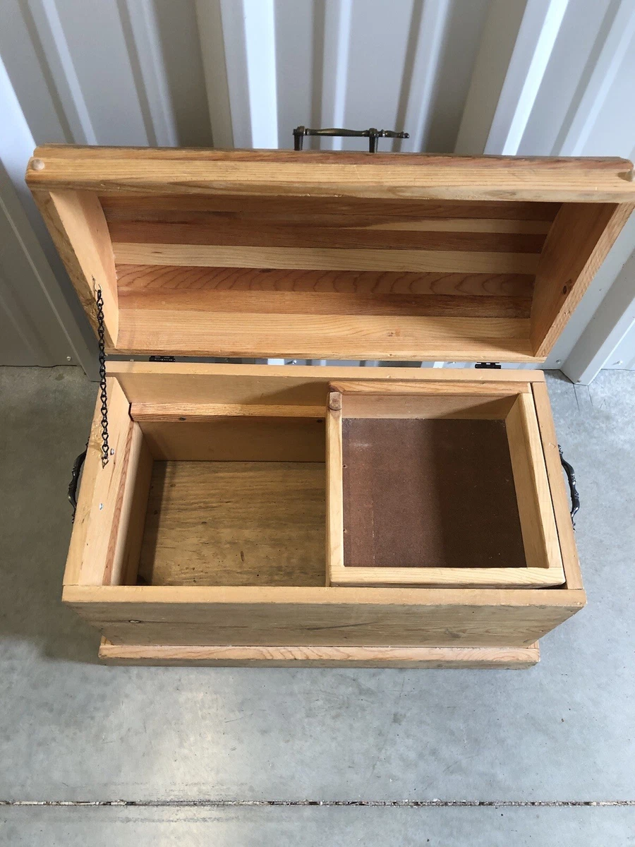 Solid wood storage sale chest