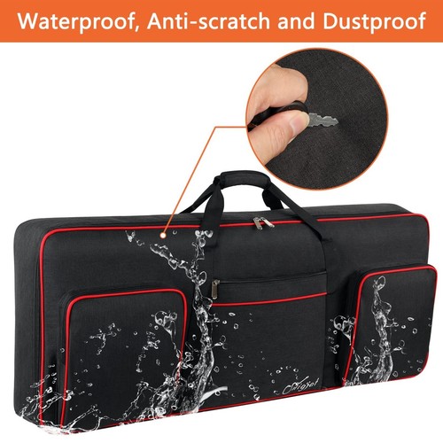 61-Key Electric Keyboard Case Waterproof Gig Soft Case, Piano Case - Picture 8 of 10