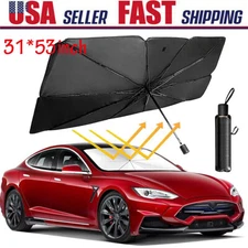 Car Sun Shade Sunshade Windshield Front Window Cover Visor UV Umbrella Foldable.