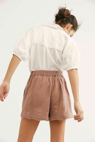 Free People Sofia Sarong Shorts Endless Summer High Waist Pleated New XS - Picture 2 of 6