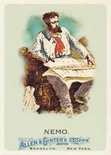 CAPTAIN NEMO 2010 Topps Allen & Ginter