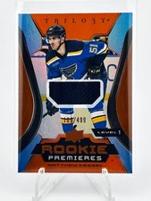 Matthew Kessel #125 Upper Deck Trilogy Level 1 Rookie Premieres Game-Used 109/49
