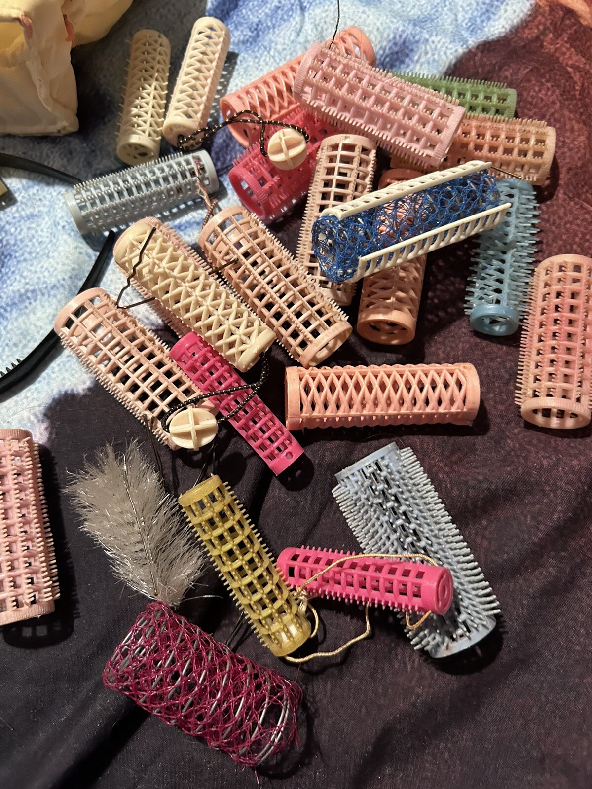 vintage hair curlers/rollers eBay