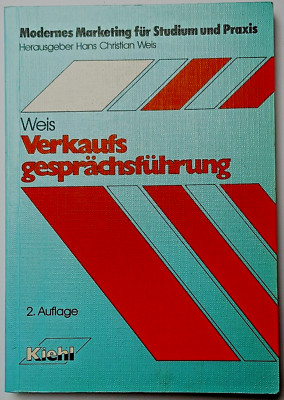 Verkaufsgesprächsführung - Professor Dr. H. Chr. Weis - 1994 - Buch - gebraucht