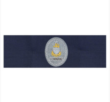 GENUINE U.S. COAST GUARD BADGE: ENLISTED ADVISOR E8 COMMAND: SENIOR - RIPSTOP FA