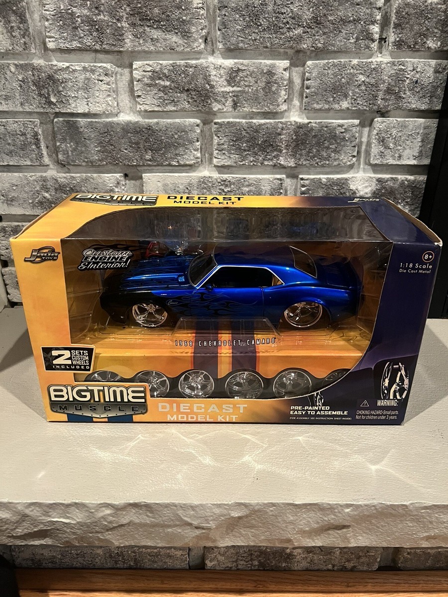 ミニカー BIGTIME MUSCLE 1968 CHEVROLET CAMARO 🇺🇸Jada Toys Dub City Big Time Muscle 1/18 1968 Chevrolet