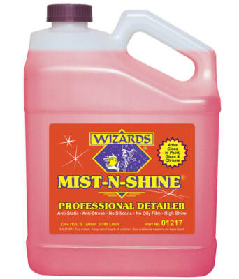 Wizards Products 1217 Mist-N-Shine Professional Detailer 1 Gallon
