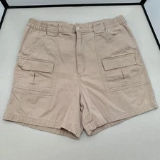 10,000 Feet Above Sea Level Shorts Men Size 36 Beige Cargo Fishing Hiking
