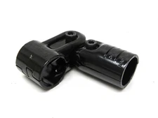 1 Set Creform HJ-7 (H-5,H-6) Rack Mount Pipe Joint Bracket Black Metal w/ Bolts