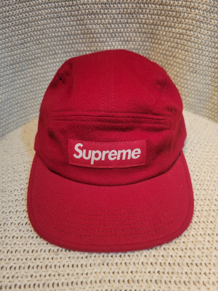 美品 Supreme Loropiana wool s logo cap Supreme x Loro Piana S Logo 6-Panel Cap -- Wool White Solid Color