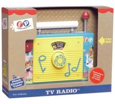 FISHER PRICE TV RADIO RETRO CHILDS TOY BRAND NEW BOXED