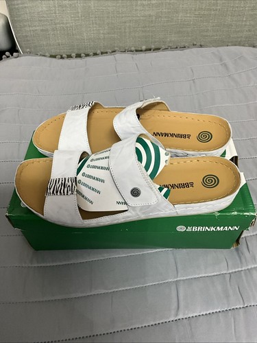 Dr Brinkmann Womens 700221-03 White Leather Sandals/ UK 8.5 / EU 42/ - Picture 10 of 11