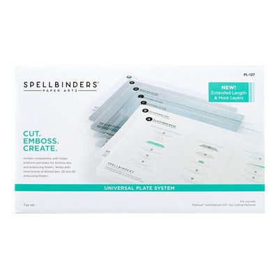 Spellbinders Universal Plate System-7 Pieces